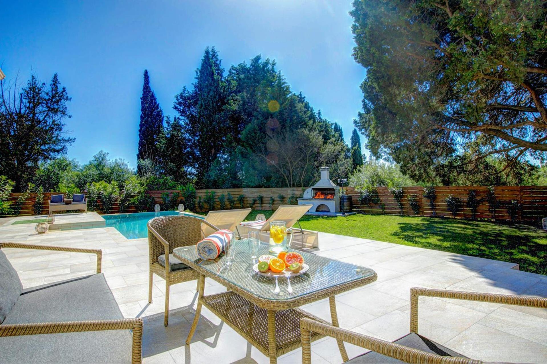Astarte Villas - Laalu Private Villa With Pool Koukounaria ภายนอก รูปภาพ